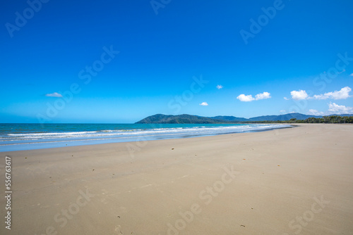 Thornton Beach along the Coral Sea coast of Queensland, North of the Daintree River; Queensland, Australia