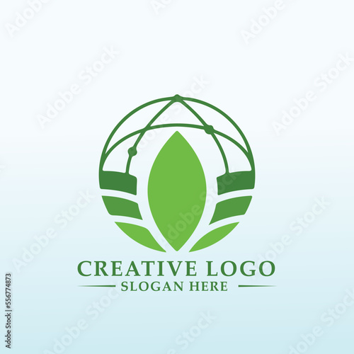 Design a logo for an agricultural company with international growth