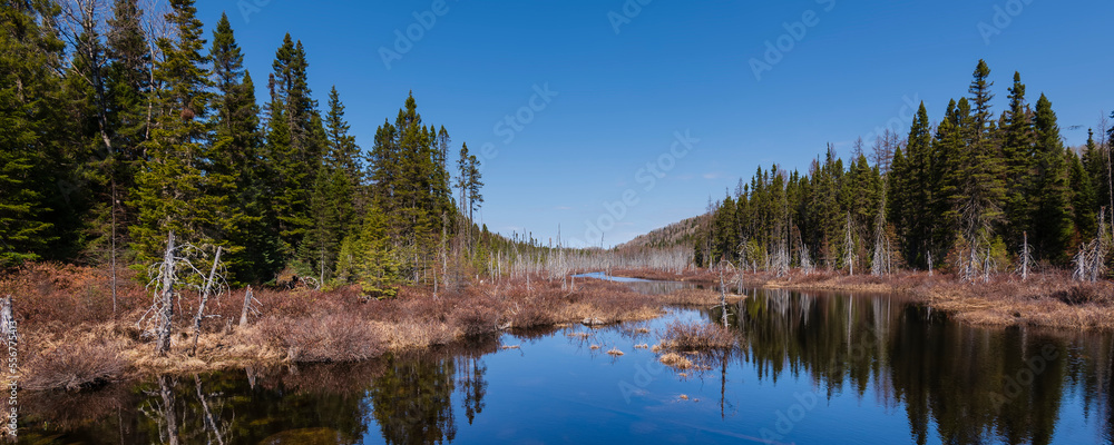 Monts-Valin National Park, in the Saguenay–Lac-Saint-Jean Region of Quebec; Quebec, Canada Monts-Valin National Park, in the Saguenay–Lac-Saint-Jean Region of Quebec; Quebec, Canada