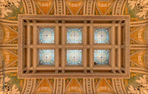 Roof of the Library of Congress. photo