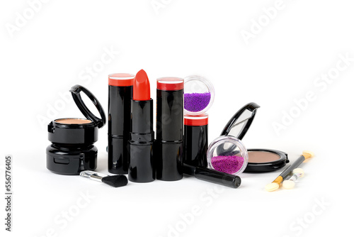 Women's make-up cosmetics to emphasize female beauty
