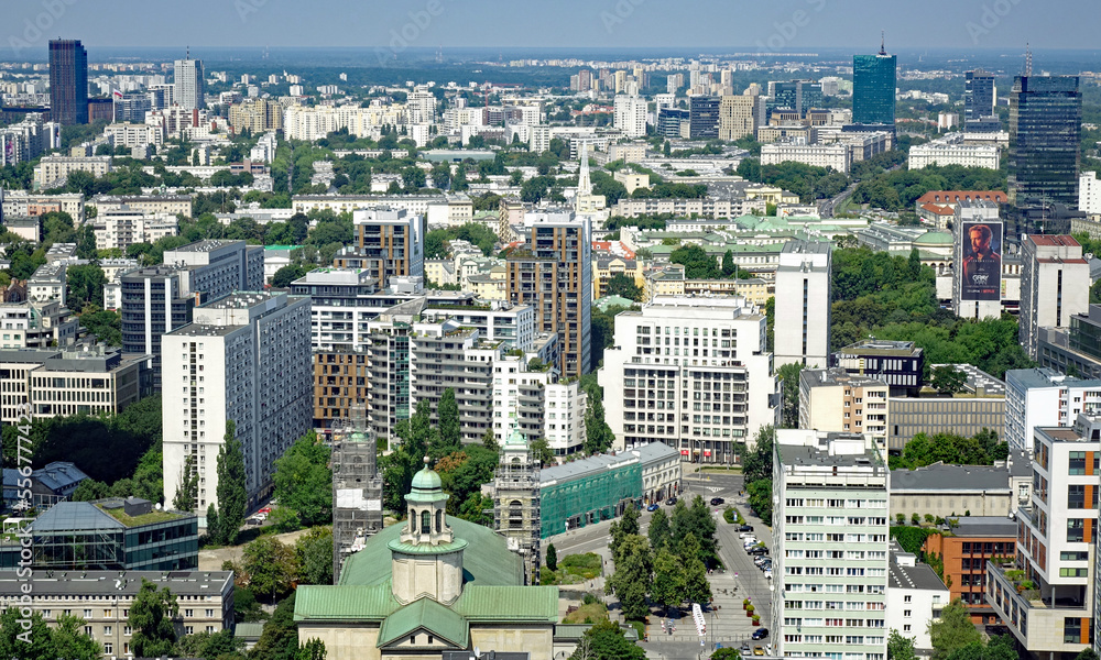 Naklejka premium Moje Miasto