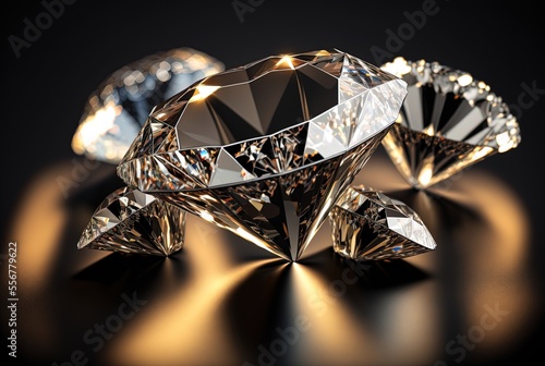 illustration of diamond gemstone 
