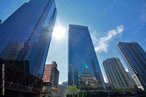 Skyscrapers in Chicago, Illinois, USA.