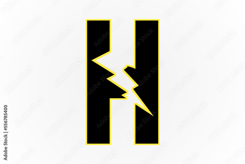 Obraz premium vector logo of a company engaged in electricity