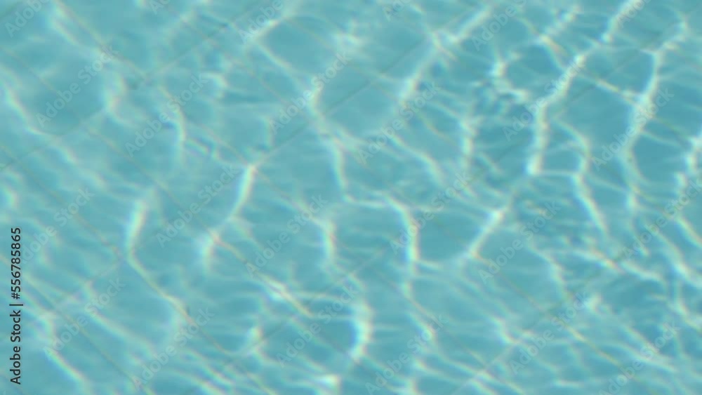reflection refraction in the water of the resort pool close-up reflection refraction in the water of the resort pool close-up