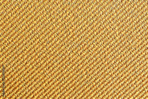yellow textured fabric of an vintage e-guitar bag for a vintage hot rod fender guitar