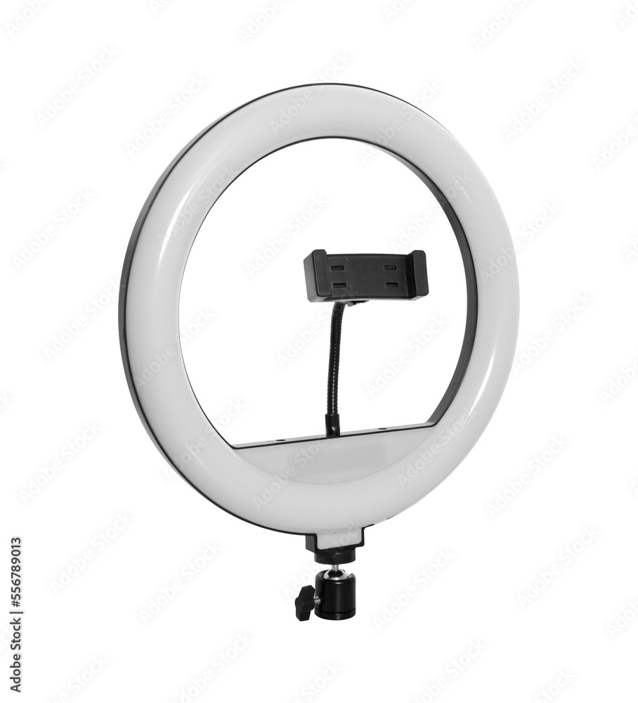selfie ring light with smartphone holder