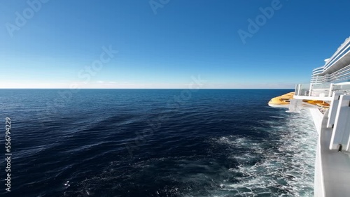 cruise ship in the sea photo