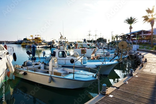 boats in the harbor, Ayia Napa, Cyprus © Agata