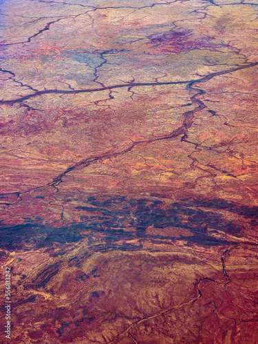 texture of the outback