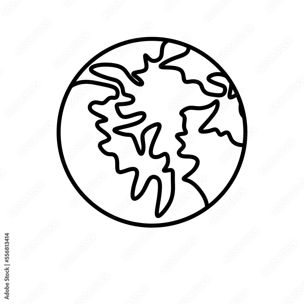Venus Planet outline icon, vector illustration in trendy style, isolated on white background. Editable graphic resources for many purposes. Linear icons of Planets on solar system Venus Planet outline icon, vector illustration in trendy style, isolated on white background. Editable graphic resources for many purposes. Linear icons of Planets on solar system