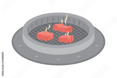 Korean bbq grill