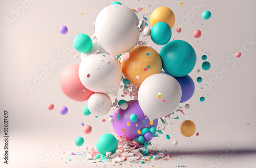 party balloons,balloons with confetti,colorful balloons background,balloons background,celebrate