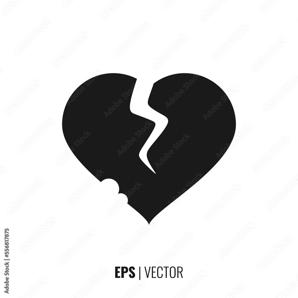 The best of Broken Heart icon vector, failed love illustration symbol template in trendy style. Perfect for your design material. The best of Broken Heart icon vector, failed love illustration symbol template in trendy style. Perfect for your design material.