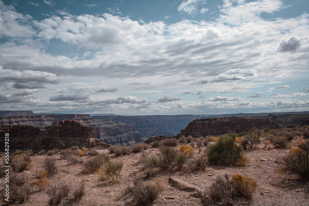 Góry w rezerwacie Indian. Grand Canyon USA Arizona.