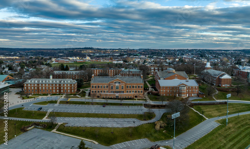 MCDaniel College Westminster Maryland aerial view