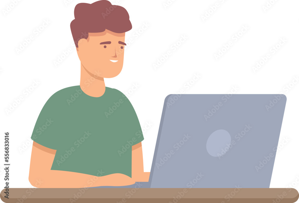 Digital coding icon cartoon vector. Children class. Software kid Digital coding icon cartoon vector. Children class. Software kid