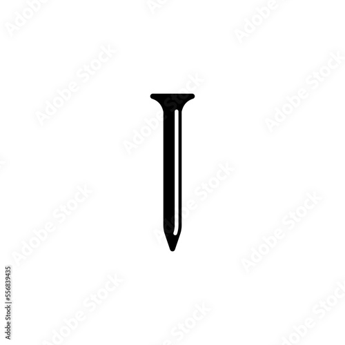 Metal Nail Icon vector design templates