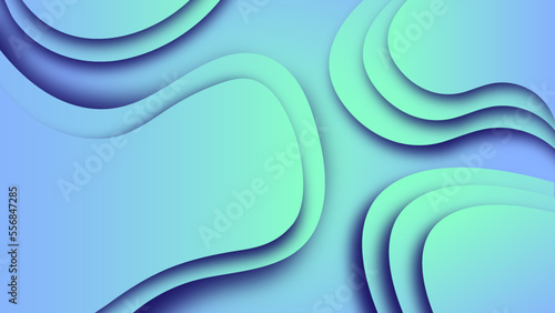 abstract blue background with waves