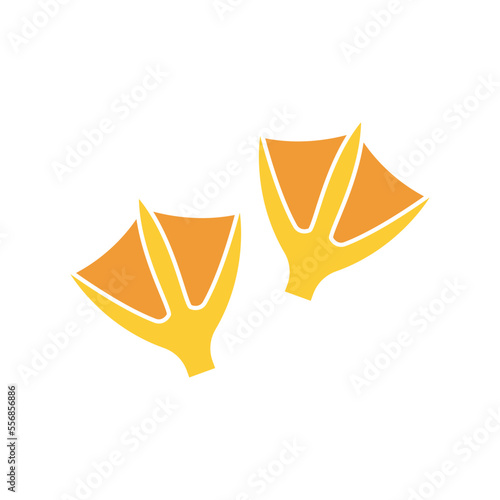 Duck logo vector