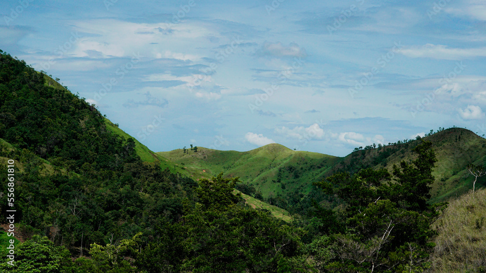 Fototapeta premium Landscape with sky and clouds