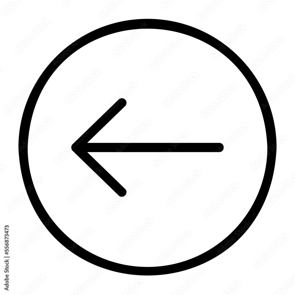 left arrow line icon left arrow line icon