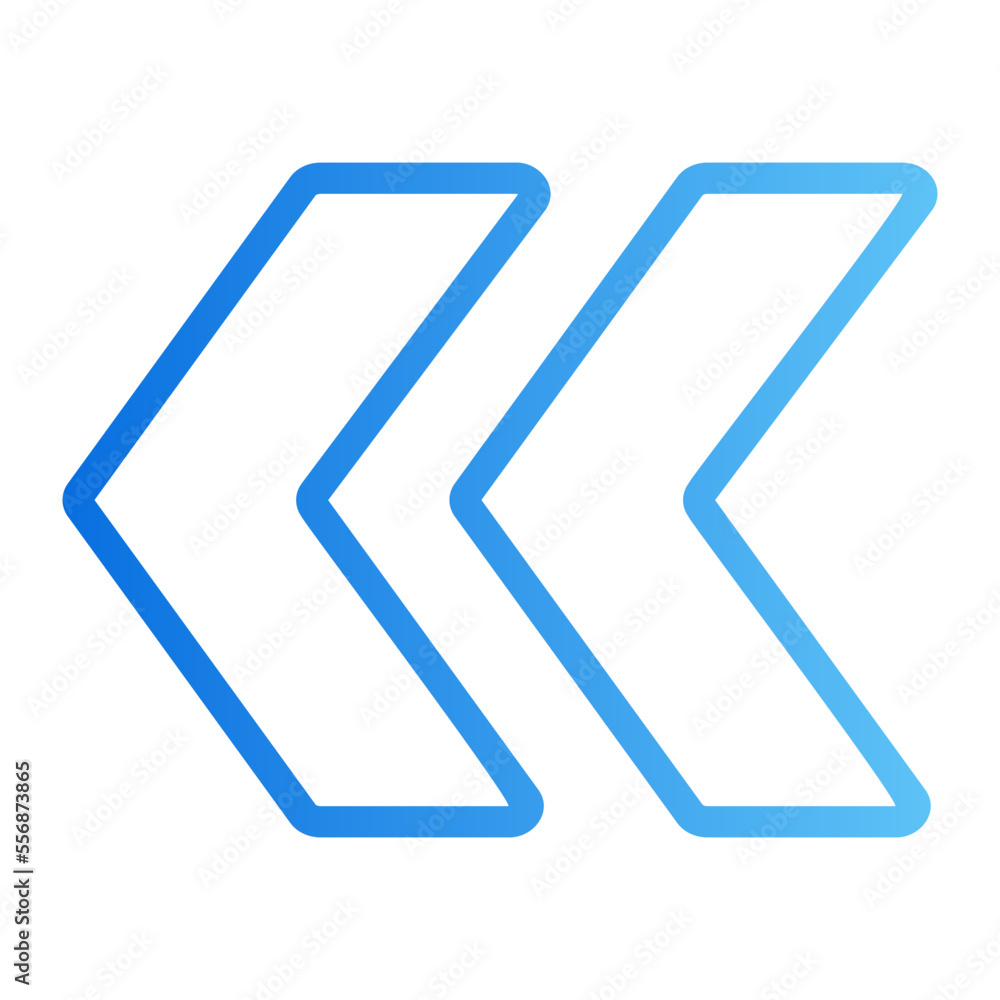 left arrow gradient icon left arrow gradient icon