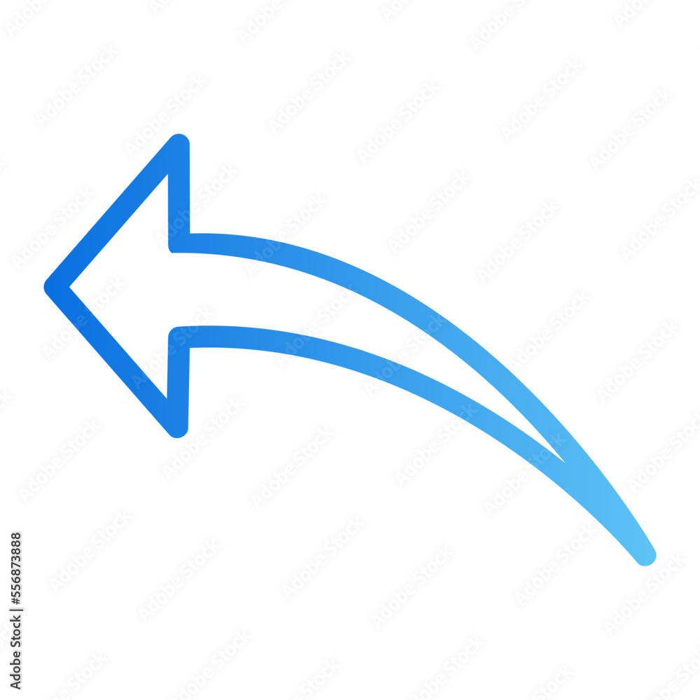 left arrow gradient icon left arrow gradient icon