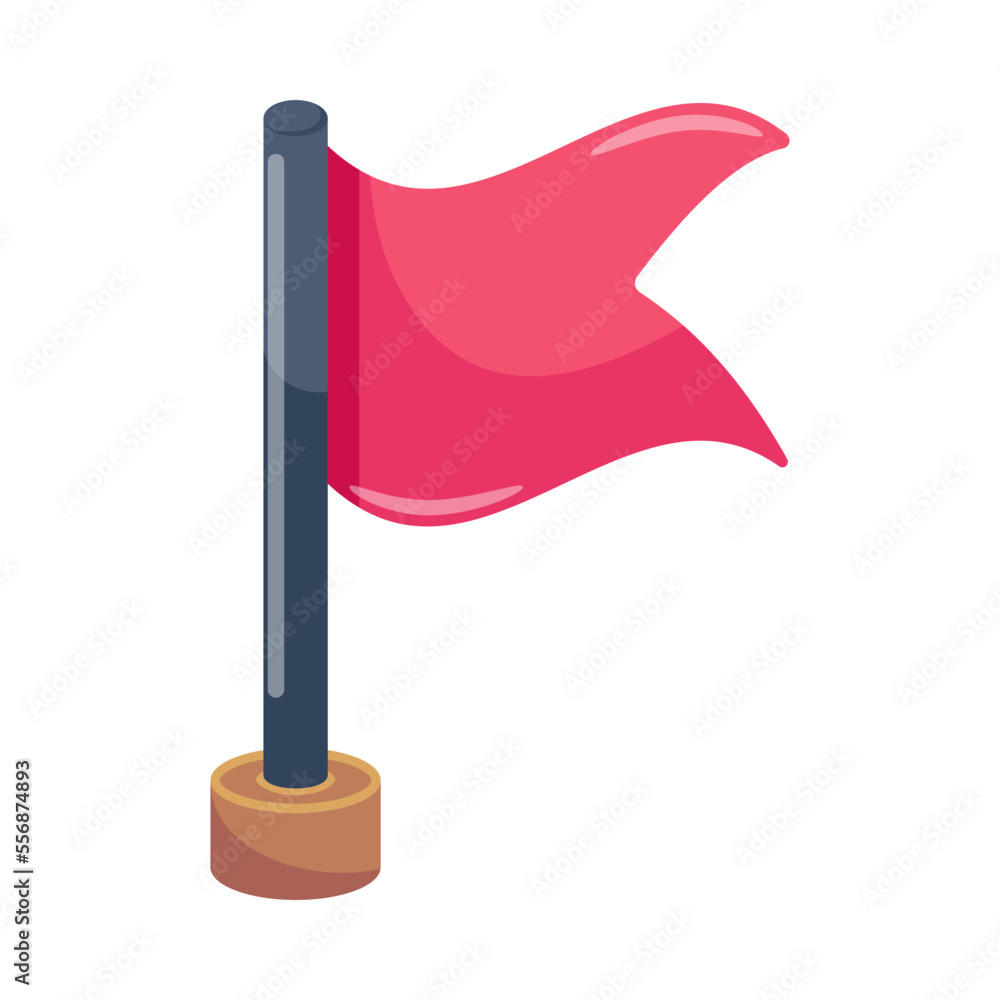 Get a flat icon of flag Get a flat icon of flag