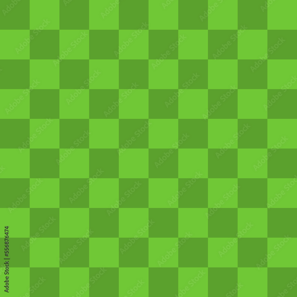 Dark green squares on a green background. Seamless abstract background. Vector illustration. Dark green squares on a green background. Seamless abstract background. Vector illustration.