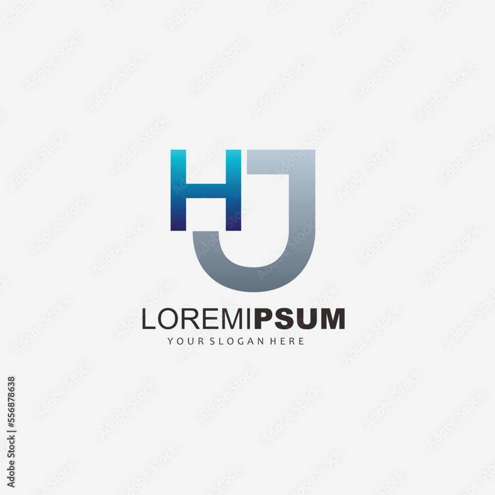 hj design icon gradient color symbol