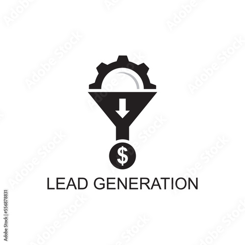 lead generation icon , marketing icon