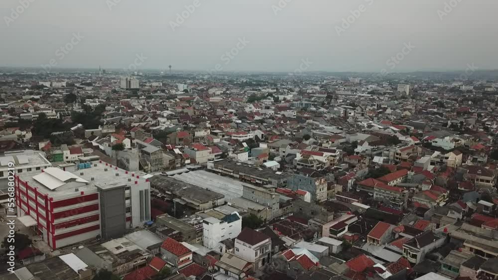 city skyline. Semarang City, Indonesia city skyline. Semarang City, Indonesia