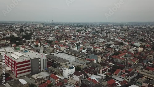 city skyline. Semarang City, Indonesia