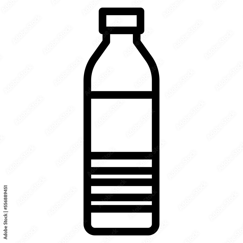 Bottle line icon Bottle line icon