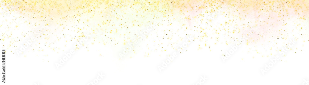 Abstract golden glittering element Abstract golden glittering element