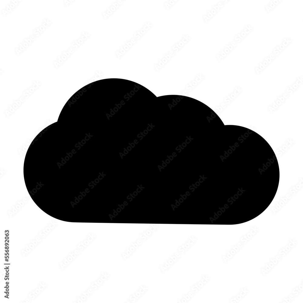 Illustration of Cloud Storage User Interface design Icon Illustration of Cloud Storage User Interface design Icon