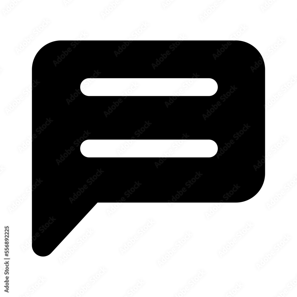 Illustration of User Interface Chat design Icon Illustration of User Interface Chat design Icon