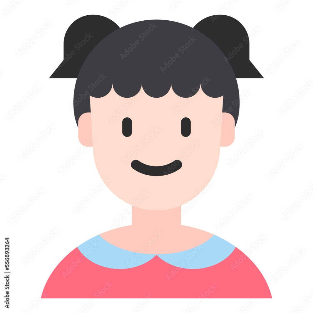 female flat icon female flat icon