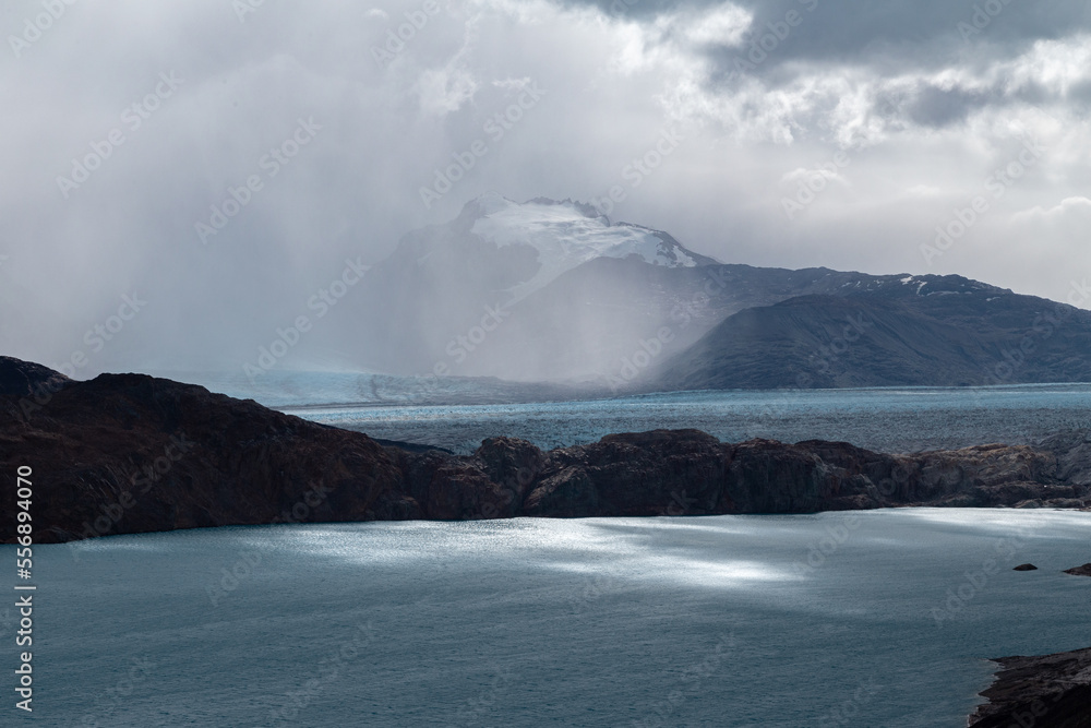 Upsala Glacier and Argentina Lake, Patagonia, Argentina.