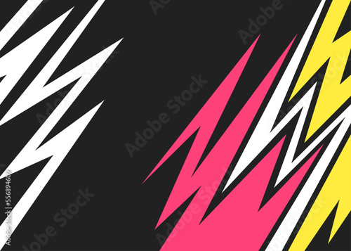 Abstract background with colorful arrow pattern and with some copy space area