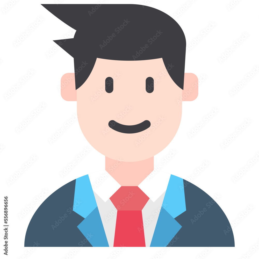 business man flat icon business man flat icon