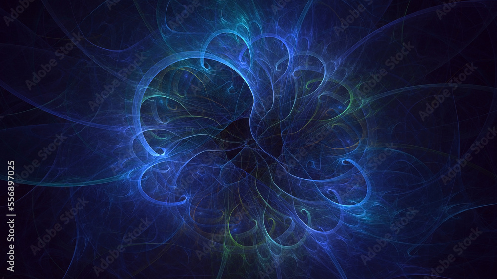 3D rendering abstract colorful fractal light background 3D rendering abstract colorful fractal light background