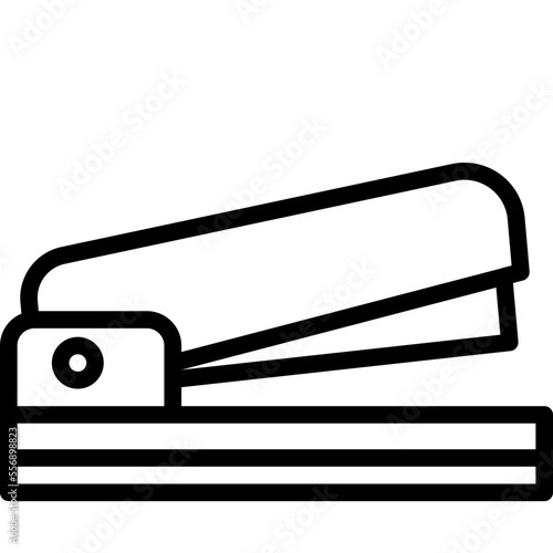 stapler line icon