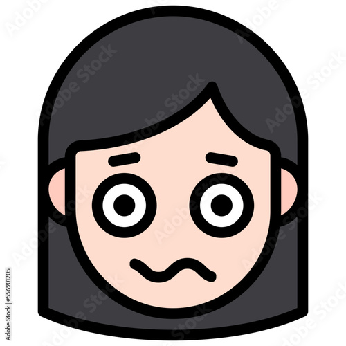 dizzy line icon