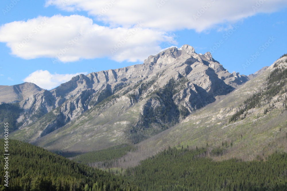 view of the mountains, Banff National Park, Alberta