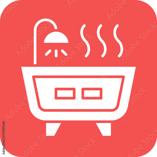Hot Tub Icon Style