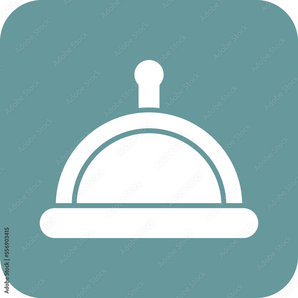 Fototapeta premium Food Tray Icon Style