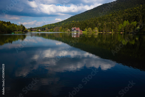 Bolu Golcuk Nature Park. Natural beauties of Turkey.